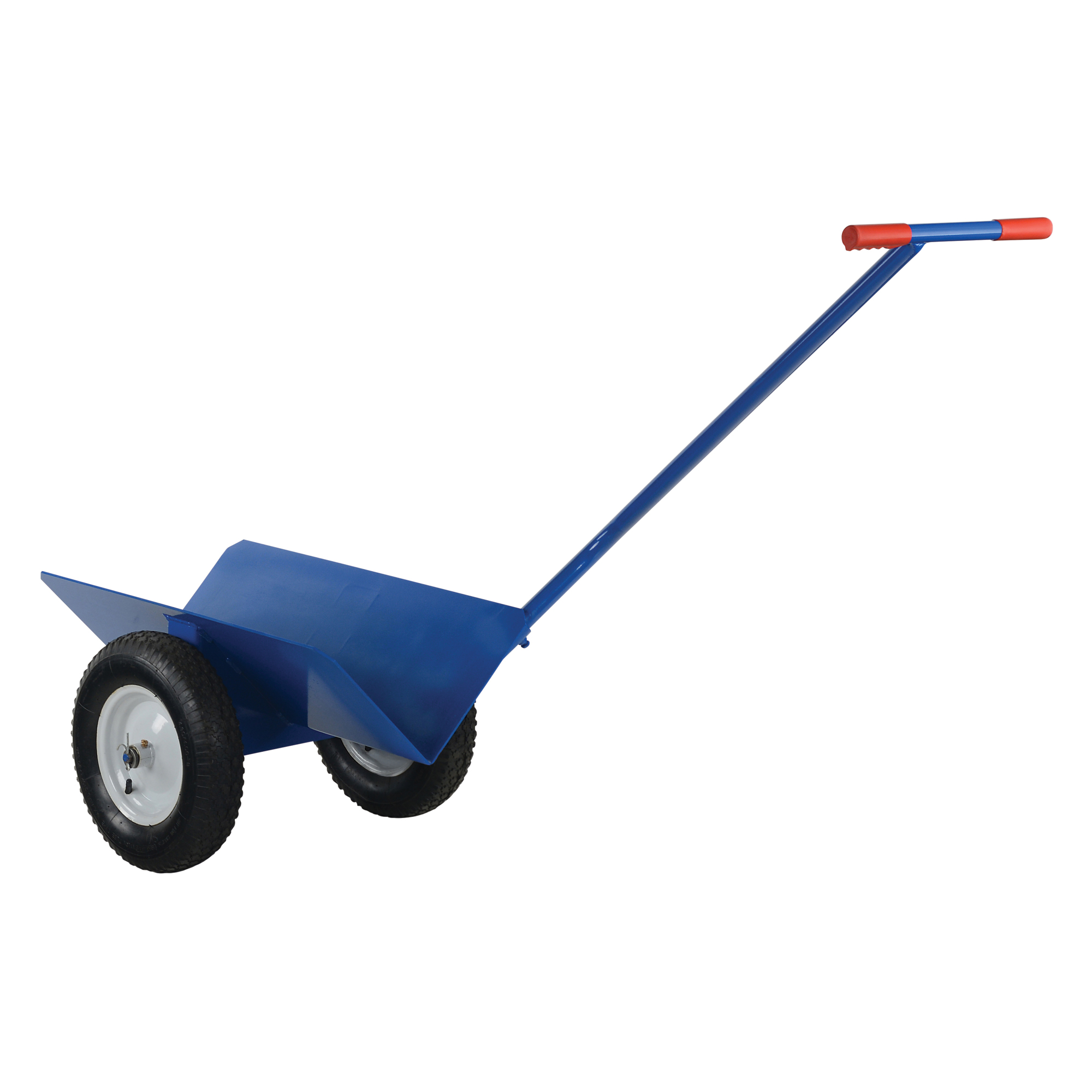 Vestil V-Groove Pipe Mover - 600 Lb. Capacity, 38in. Height, Pneumatic Wheels, Steel, Model# VGP-100